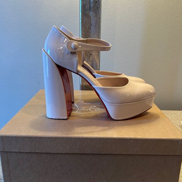Christian Louboutin Movida MJ 130 Pumps in Leche - Picture 1 of 10